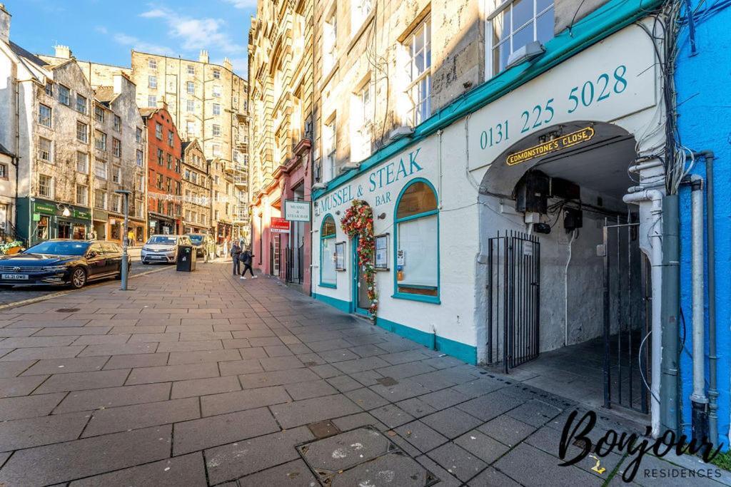Spacious 2Br-1Ba - Grassmarket - Free Parking By Bonjour Residences Edinburgh Exterior foto